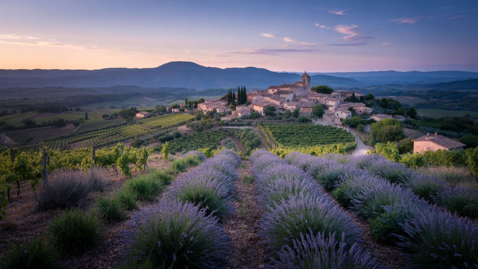 Ce village français est le seul où l'on peut toucher les nuages tout en cueillant de la lavande