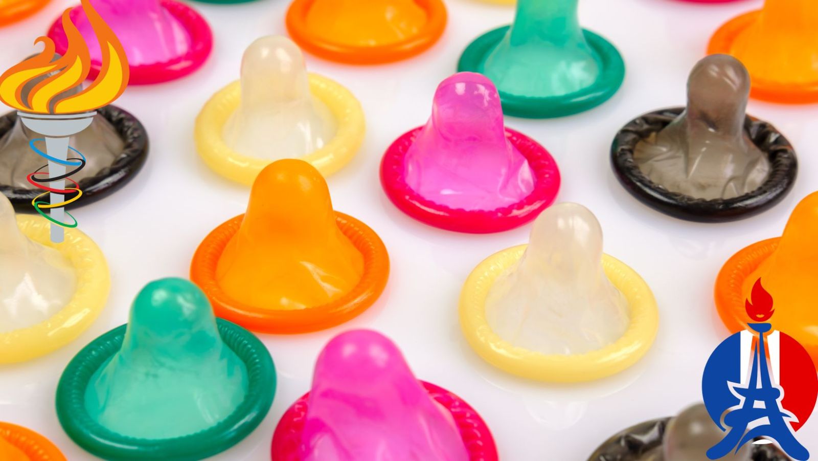Les JO de Paris 2024 seront torrides : 300 000 préservatifs pour les athlètes, 2 capotes par jour !