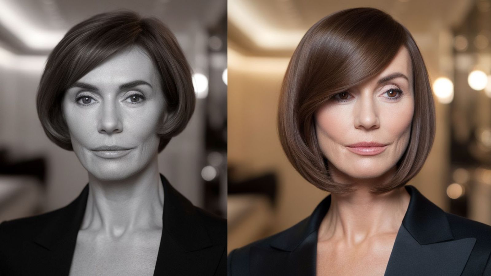 La coupe rajeunissante que toutes les femmes au visage carré devraient connaître après 50 ans