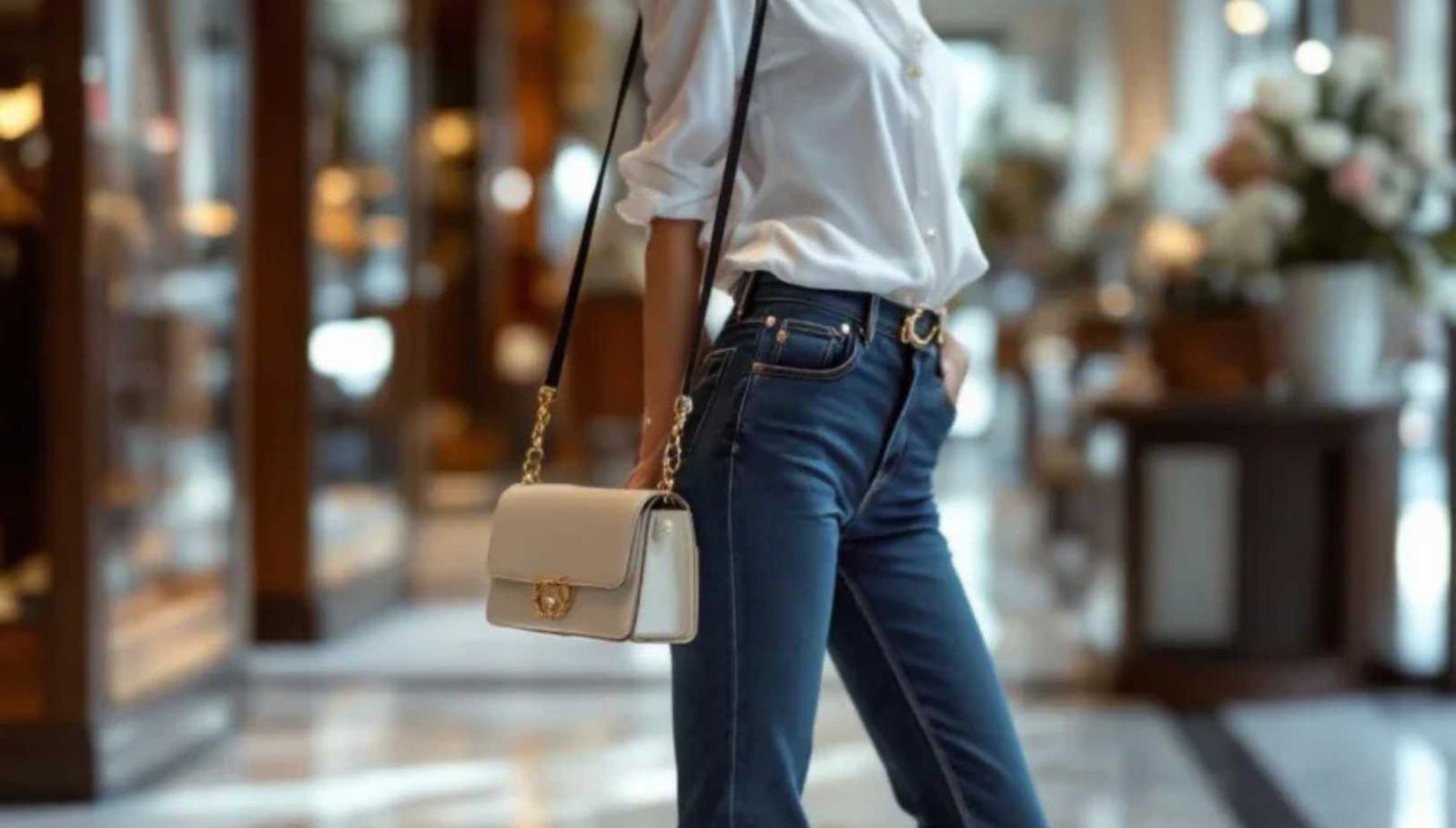 J'ai transformé mes vieux jeans en tenues chic avec 3 accessoires