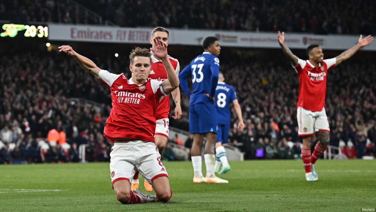 Le Derby de Londres : Arsenal Affronte Chelsea dans une Bataille Décisive pour le Titre