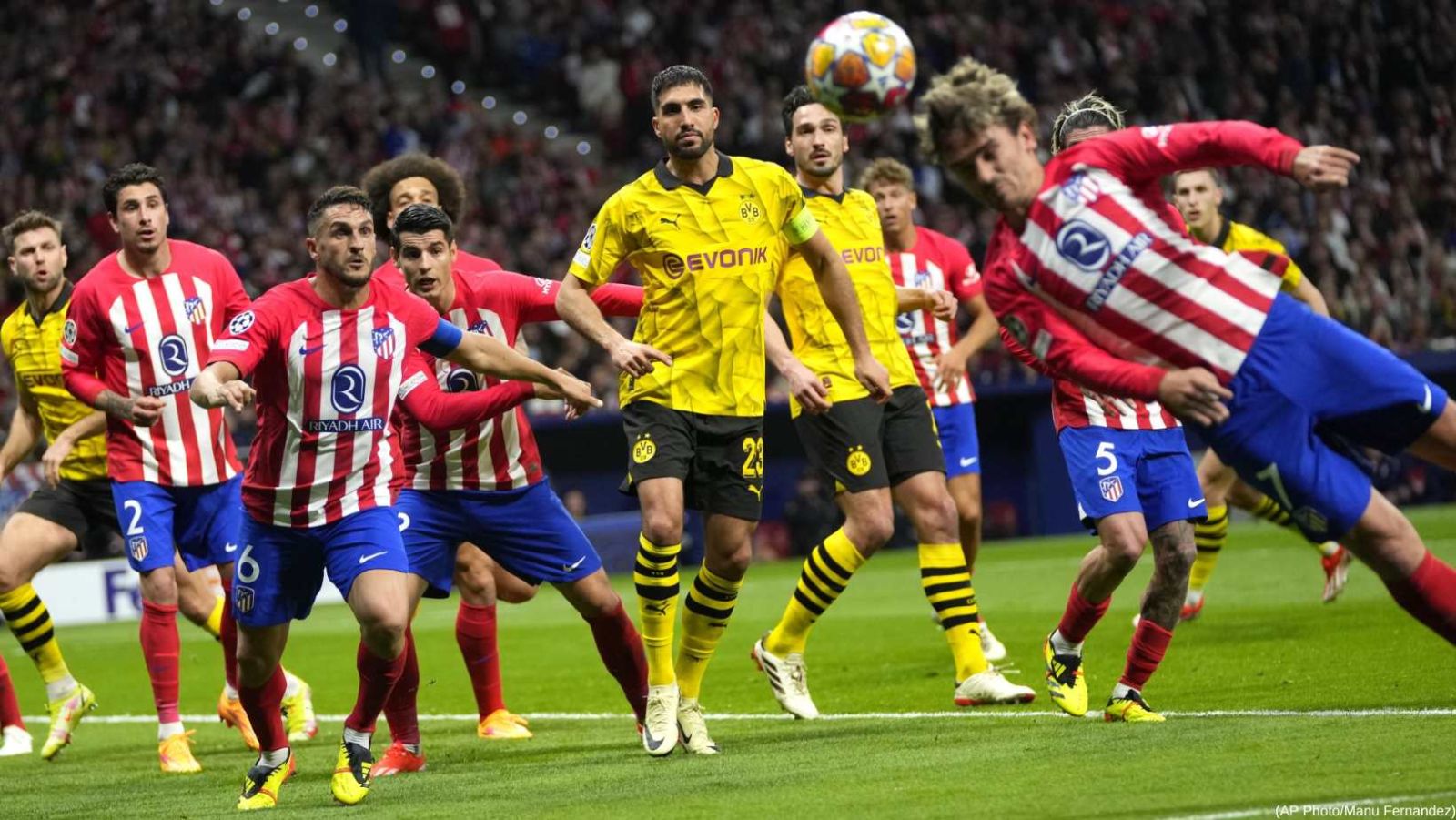 Borussia Dortmund - Atlético Madrid le 16 avril 2024 : Pronostics, Étoile du match, Surprise potentielle