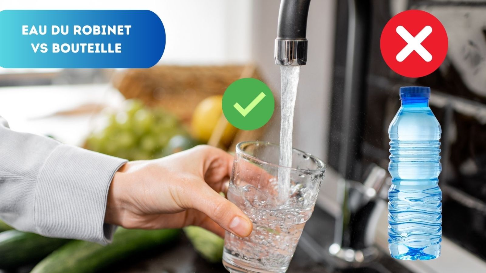 Eau en bouteille vs eau du robinet : laquelle est la meilleure pour la santé ?