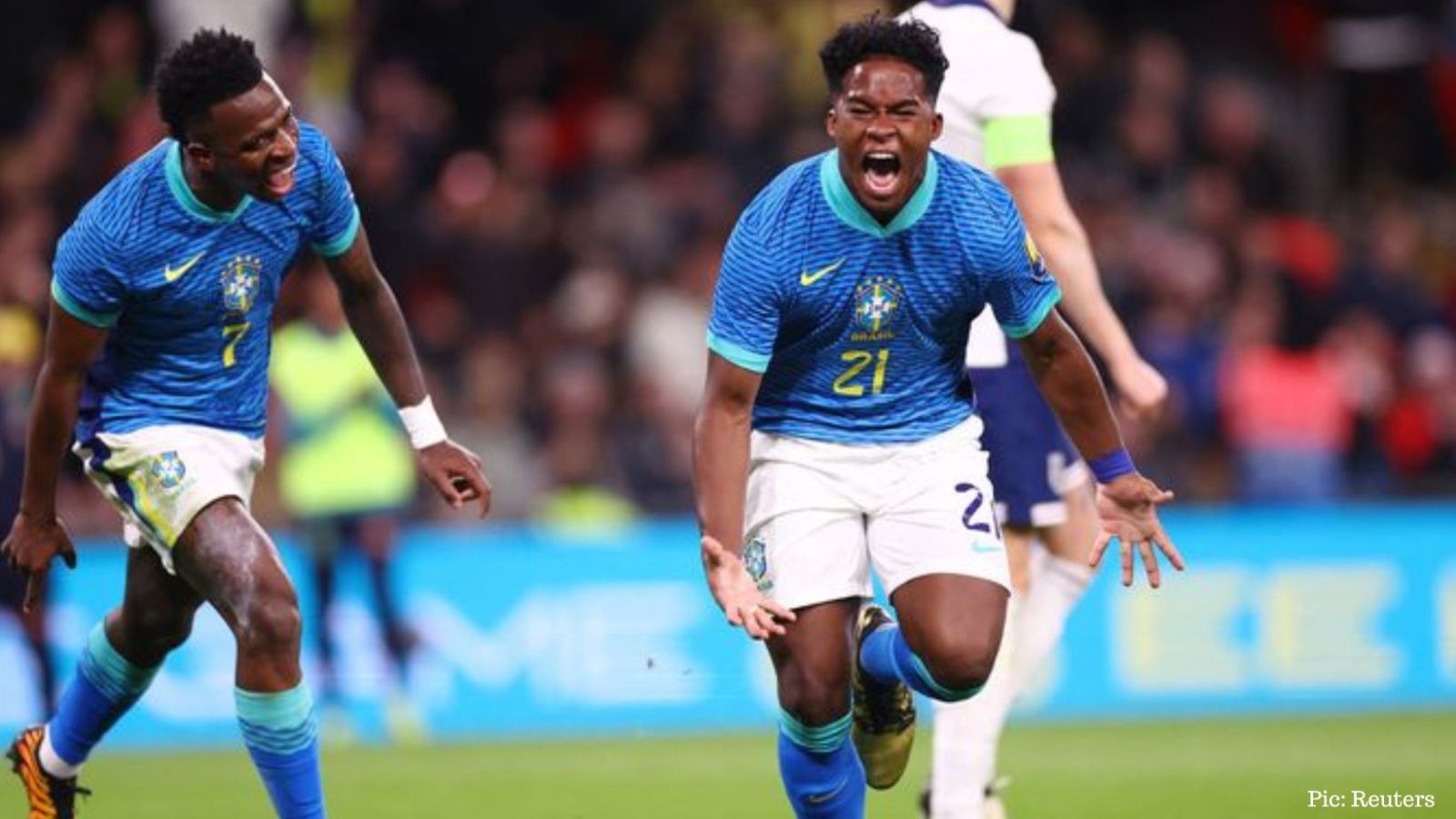 Endrick 17 ans et 2 buts en 2 matchs avec le brésil, bientôt dans un