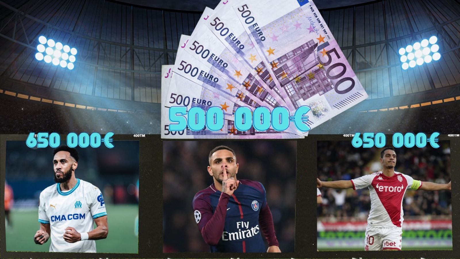 Salaires Ligue 1 : Kurzawa le plus gros braquage du foot français avec 6 Millions par an