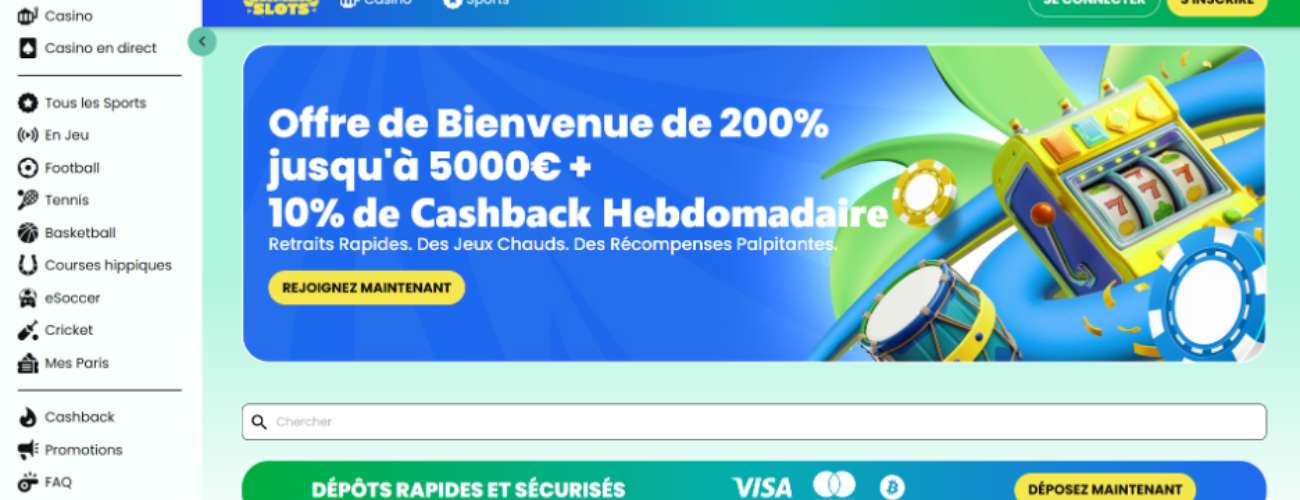 Avis sur le casino Samba Slots en 2025