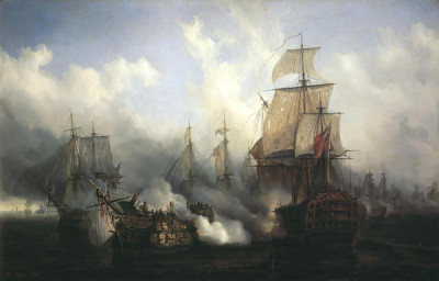 Ce jour là, en 1805, c'était la bataille de Trafalgar