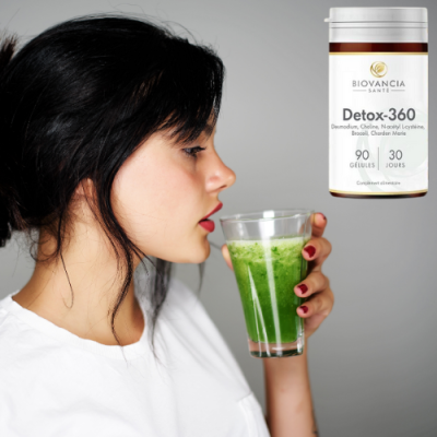 detox 360 femme qui boit