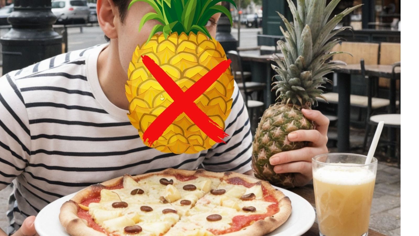 Exclusif : les confessions d'un Français qui a osé manger une pizza à l'ananas