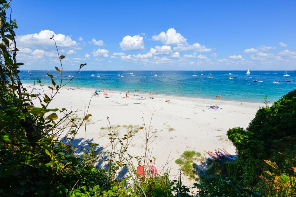 la plage des grands sables de groix