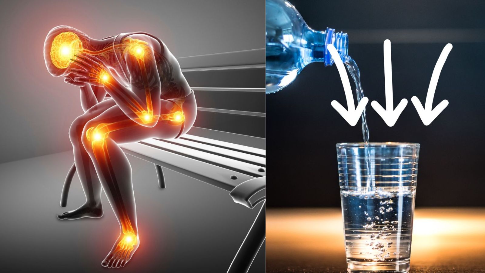 Quelle eau boire quand on a de l'arthrose ? Ce que dit la science