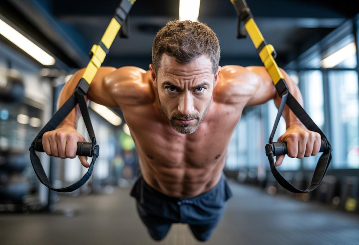 À 45 ans, mes abdos se contractent 75% plus fort grâce à ces 6 mouvements TRX
