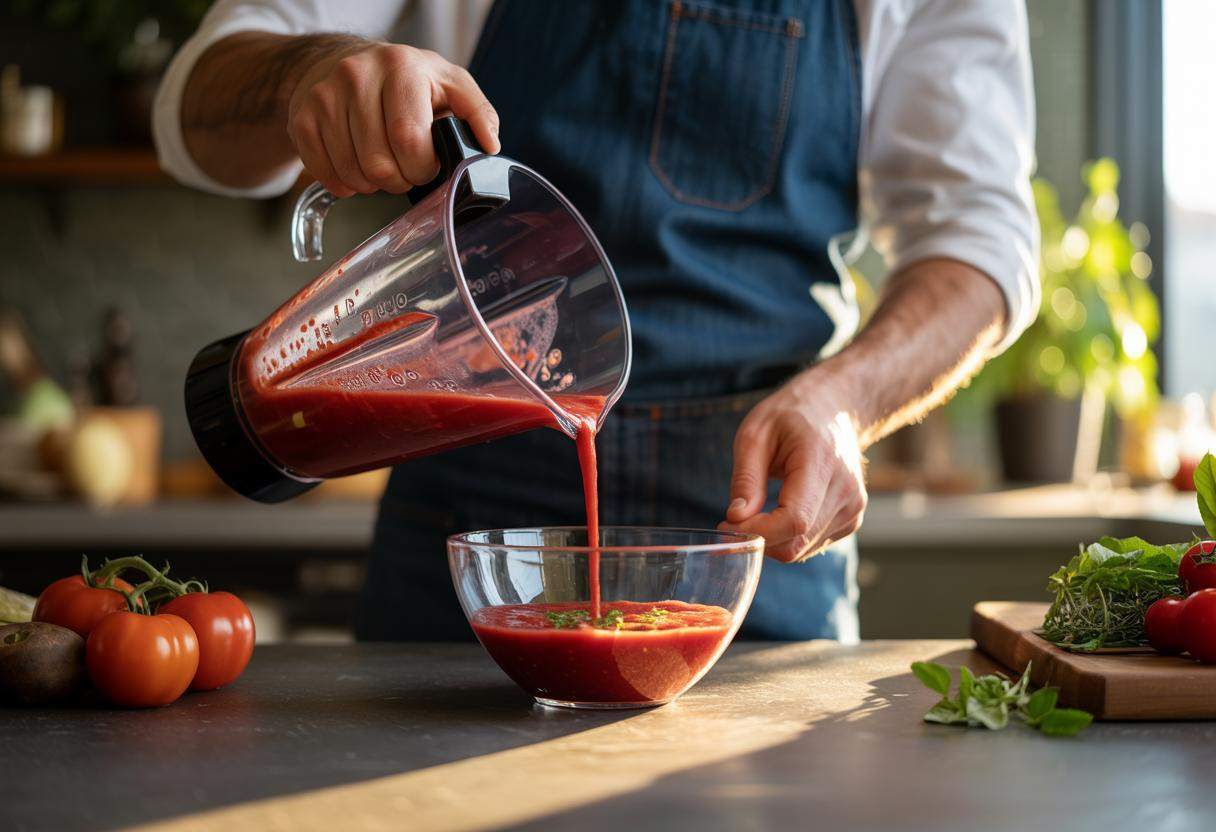 Ce secret de chef espagnol transforme votre gaspacho en 3 étapes