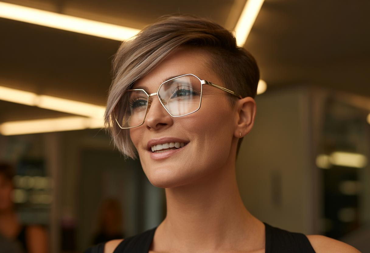 Comment cette alliance coiffure-lunettes trompe votre cerveau pour vous rajeunir de 10 ans

