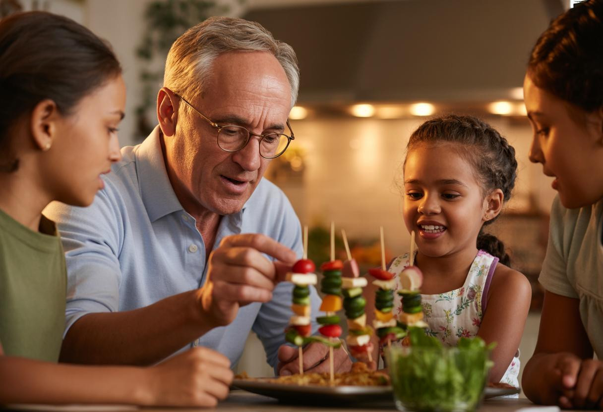 Psychologie 2025 : pourquoi les brochettes véganes révèlent votre personnalité familiale
