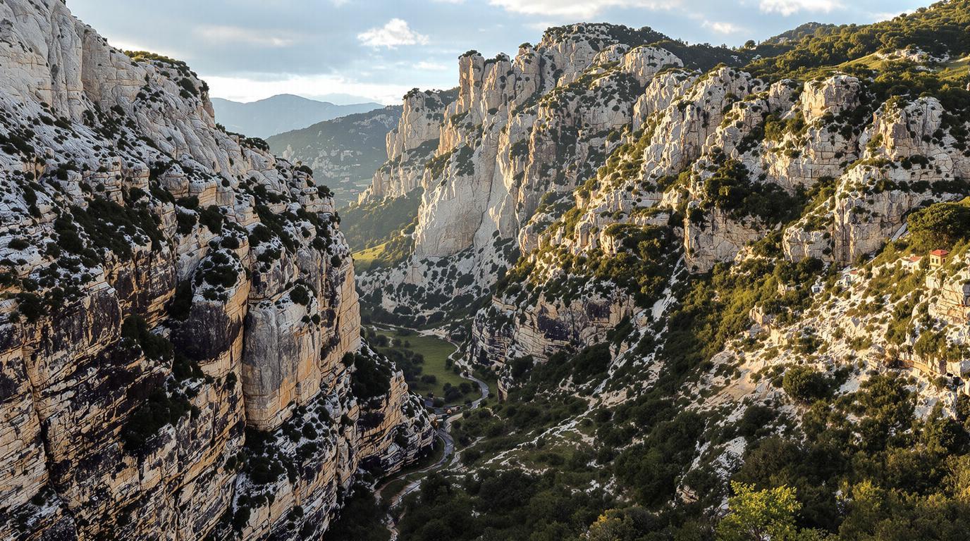 Cette transition géologique de 69,66 km² entre schiste et calcaire abrite 201 habitants depuis 340 millions d'années
