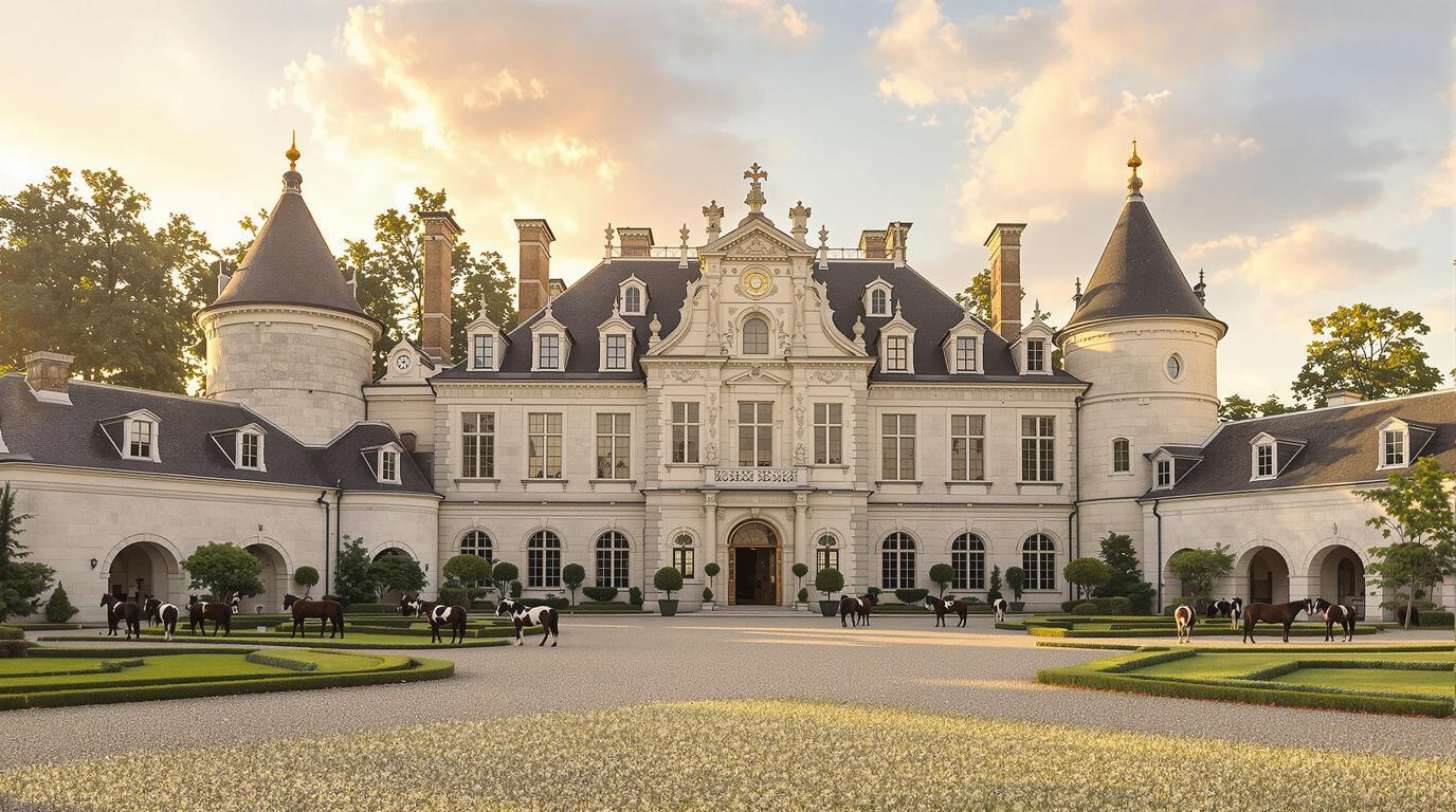 L'Orne abrite ce haras de 1100 hectares créé par Louis XIV en 1665
