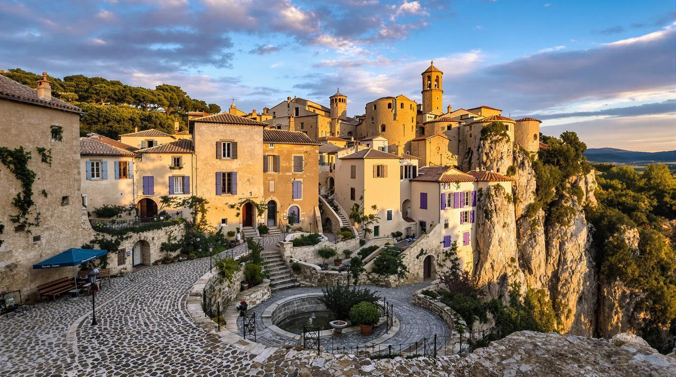 Ce village du Vaucluse où 1067 habitants préservent 15 km de ruelles pavées depuis 800 ans
