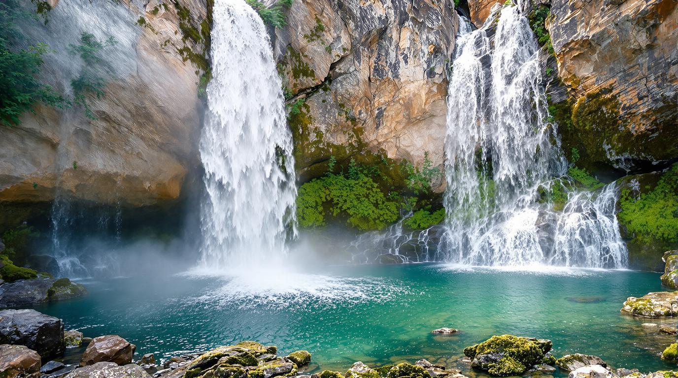 Cette cascade de 30 mètres dans les Hautes-Pyrénées garde une eau à 7°C toute l'année
