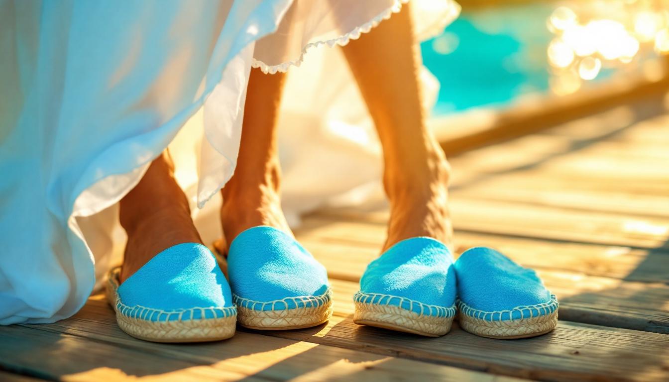Ces espadrilles turquoise ont réveillé ma féminité après 15 ans de beige
