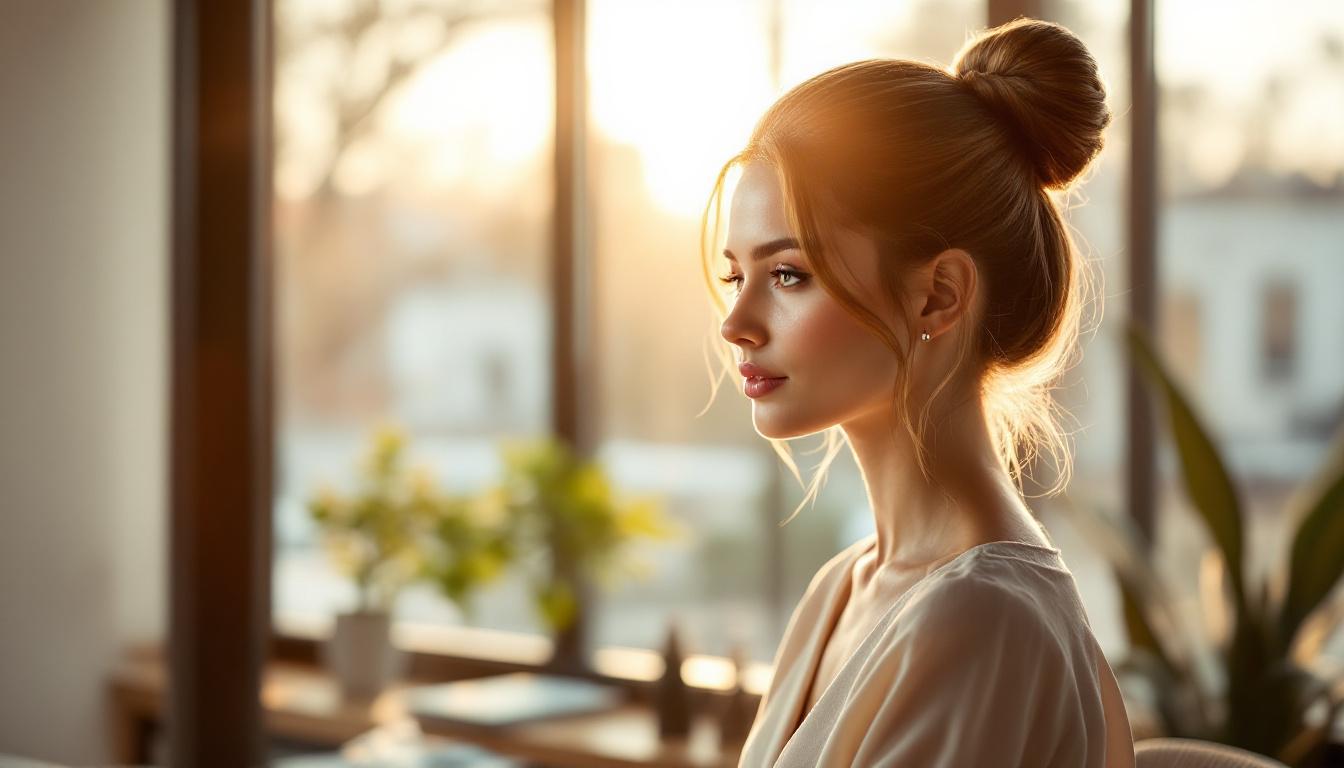 Cette technique de chignon ballerine tient 12h au bureau
