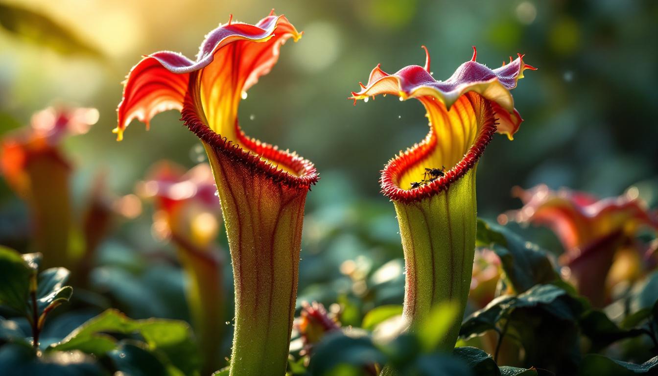 Cette fleur carnivore protège naturellement votre jardin des moustiques et guêpes
