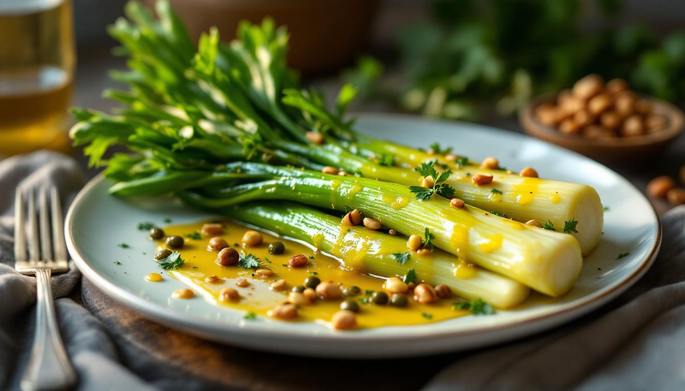 Si vos poireaux vinaigrette sont fades c'est que vous faites ça
