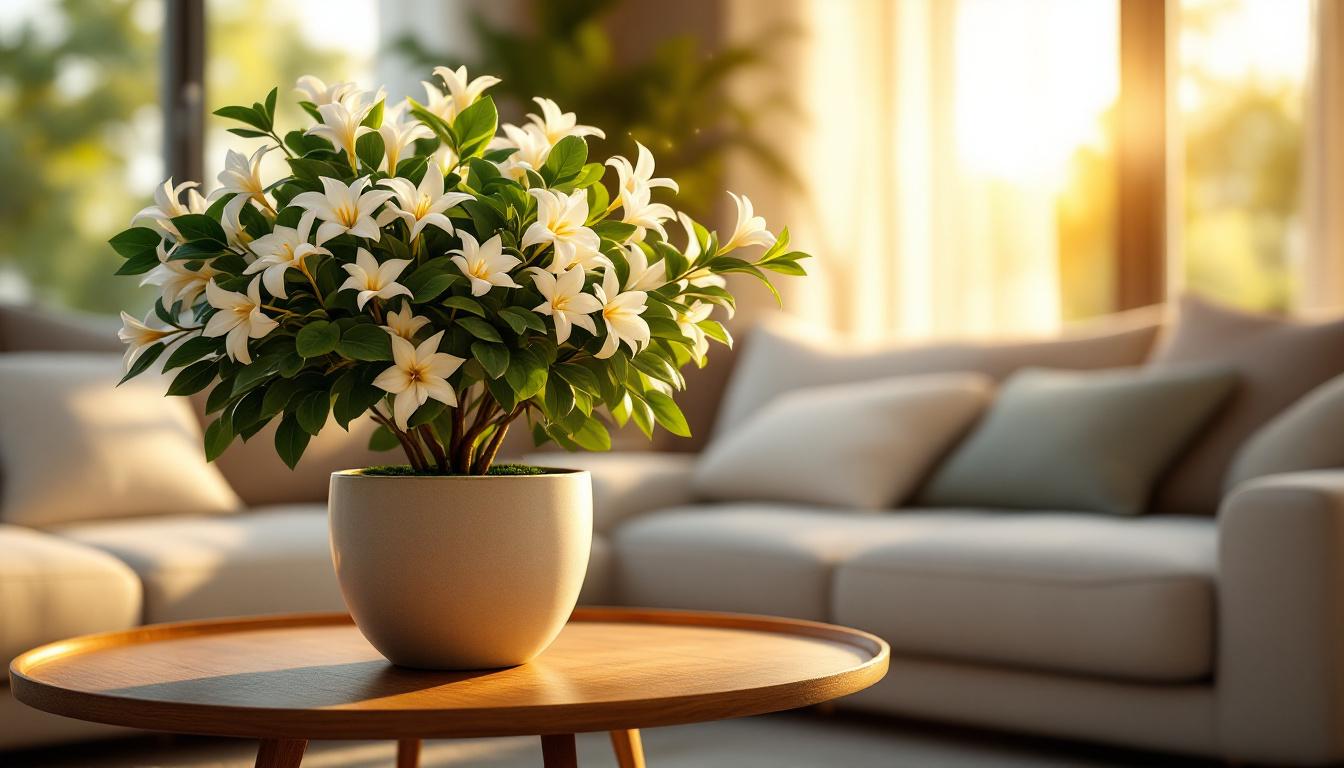 Jasmin d'intérieur anti-stress : 21 jours pour apaiser votre salon et booster votre bien-être naturellement
