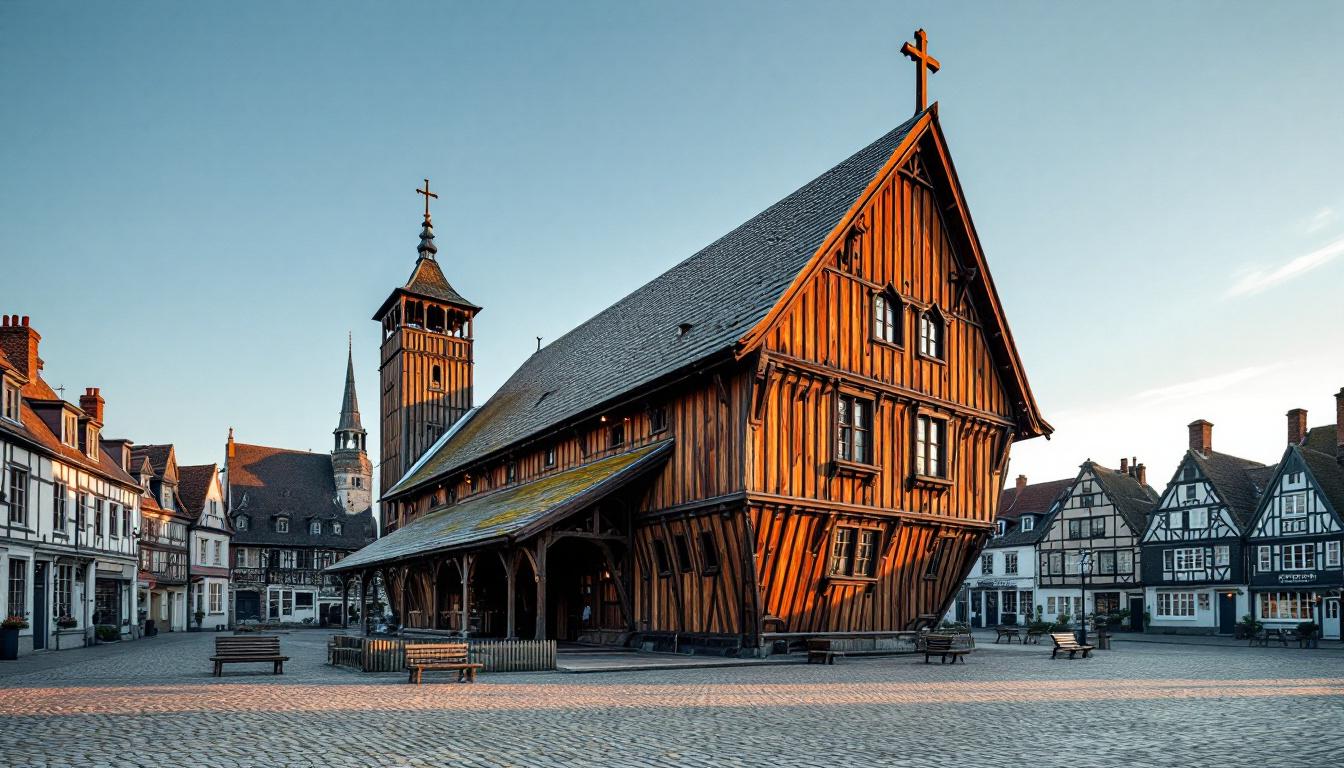 Cette église de Honfleur est la plus grande de France entièrement en bois
