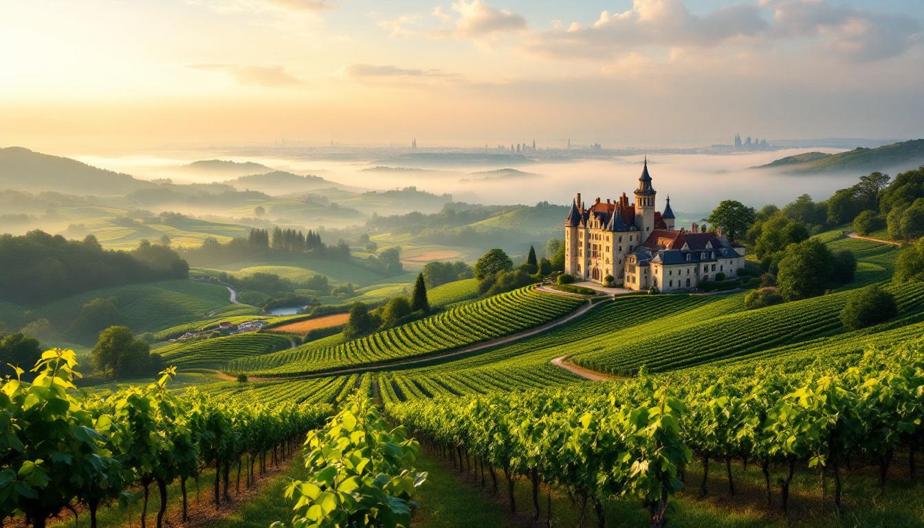 J'ai découvert ce village à 10 km de Bordeaux avec 38 hectares de vignes bio
