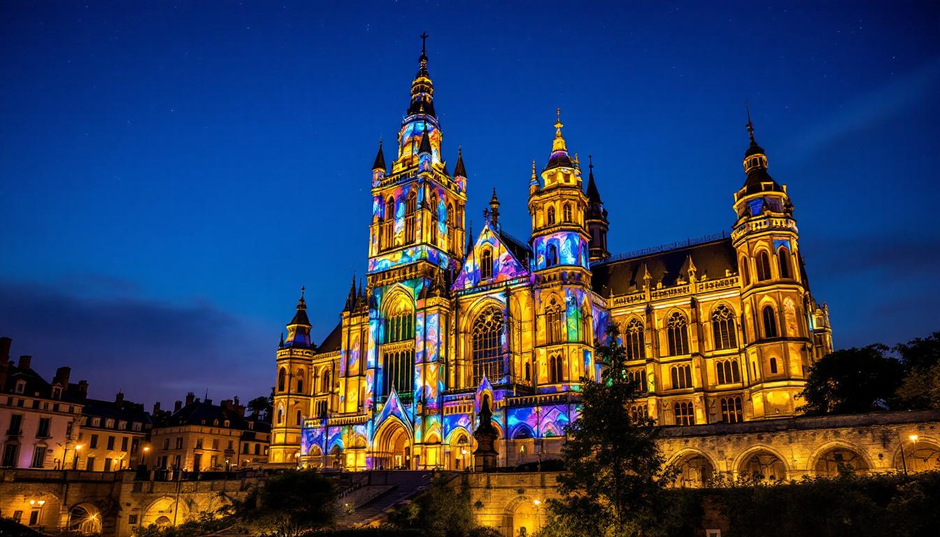 Le plus grand festival lumière de France : 45 000 monuments éclairés cet été
