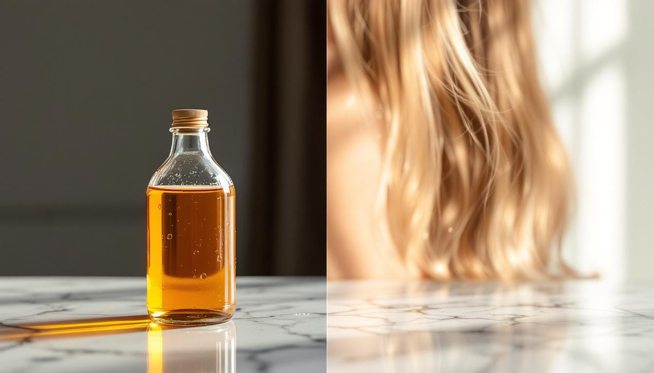 Ce vinaigre à 3€ a transformé ma chevelure terne en 1 nuit
