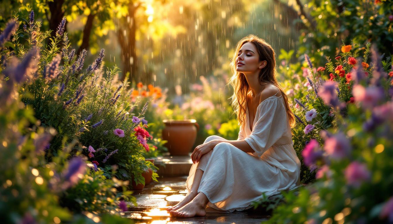 La pluie transforme votre jardin en spa : 5 astuces faciles pour un bien-être naturel garanti
