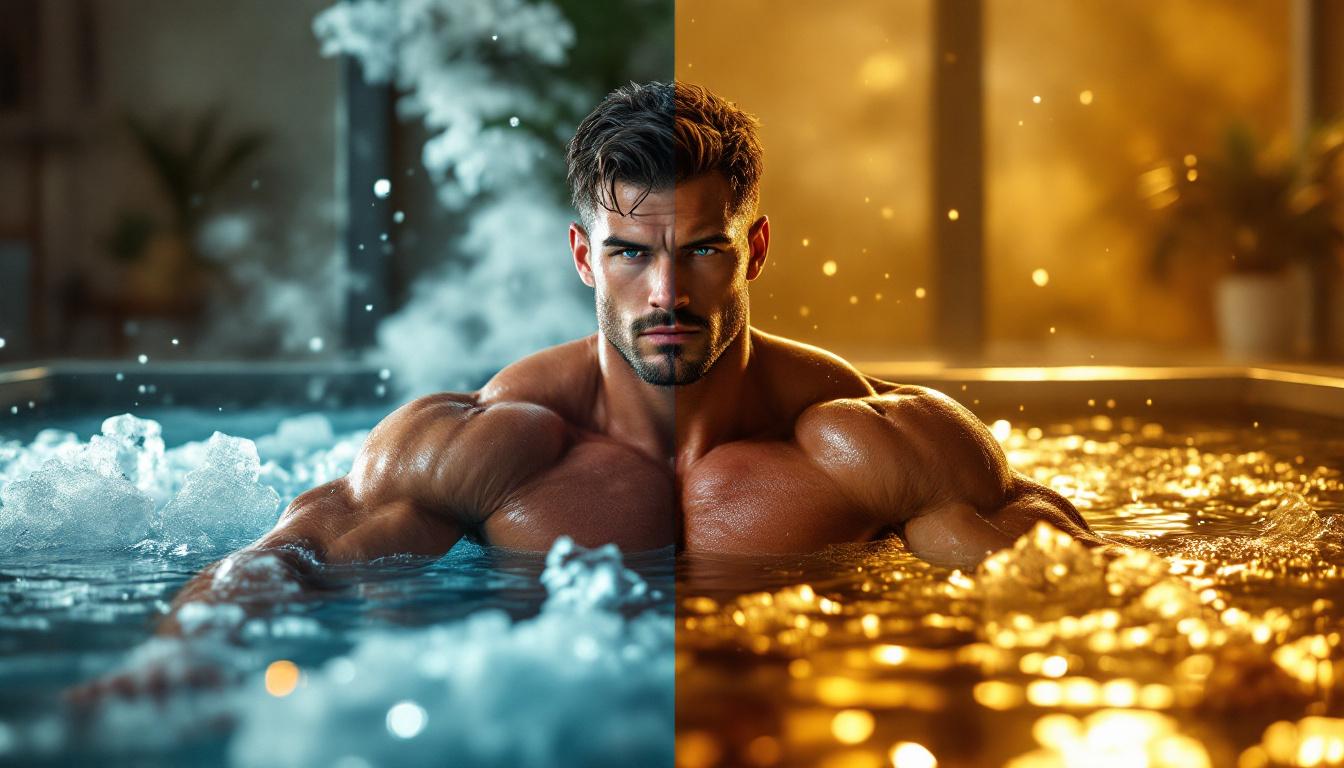 Le bain glacé post-musculation détruit vos gains en 3 heures
