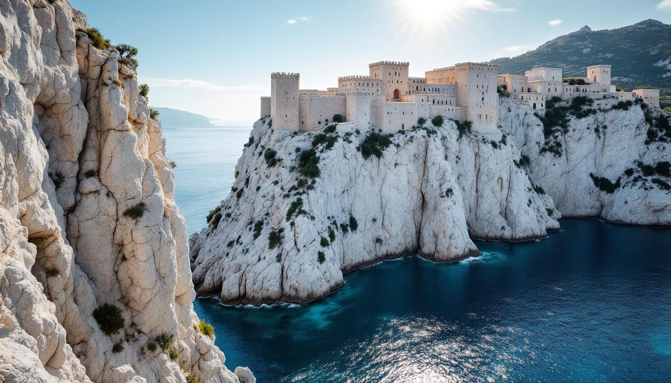 Cette citadelle corse du XIIIe siècle repose sur un granite de 340 millions d'années
