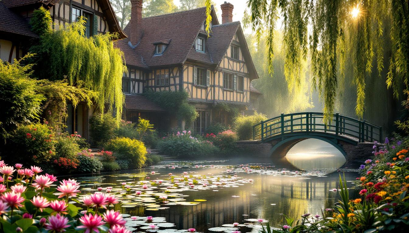 Le seul village de France où Monet a peint ses nymphéas pour 448 habitants
