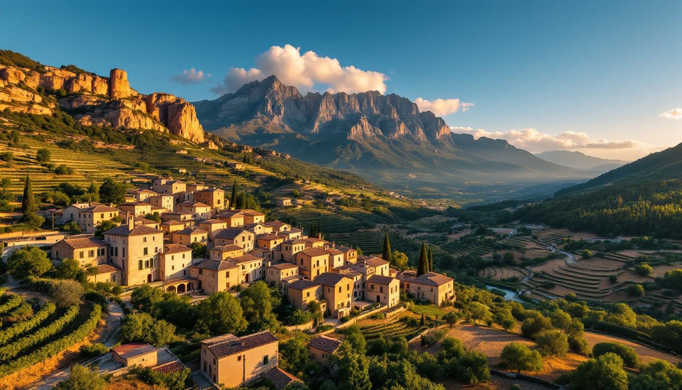 Ce village du Vaucluse avec 616 mètres de dénivelé au pied du Ventoux
