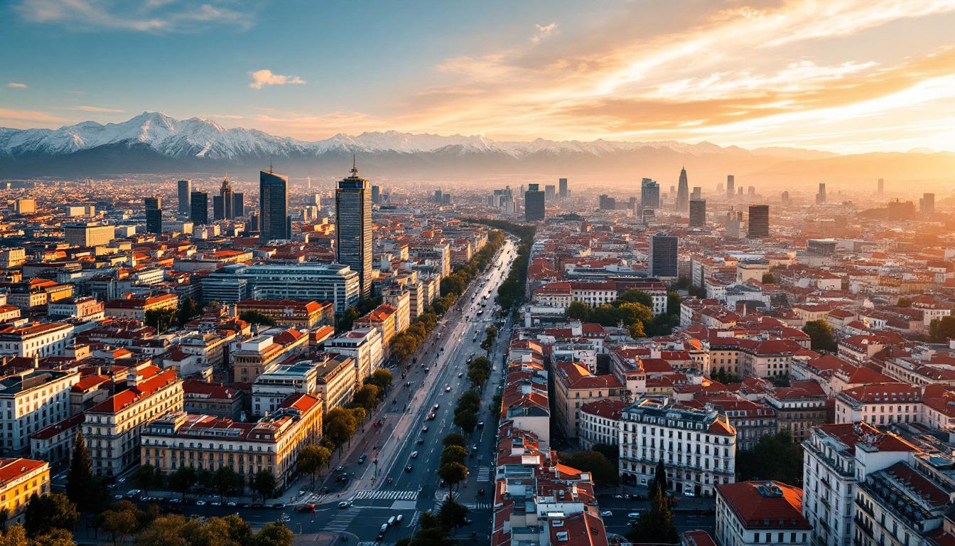 Madrid détient le record européen à 657 mètres pour une capitale
