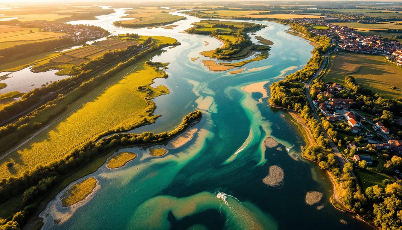 La Dordogne cache cette rivière de 483 km qui forme le plus grand estuaire d'Europe
