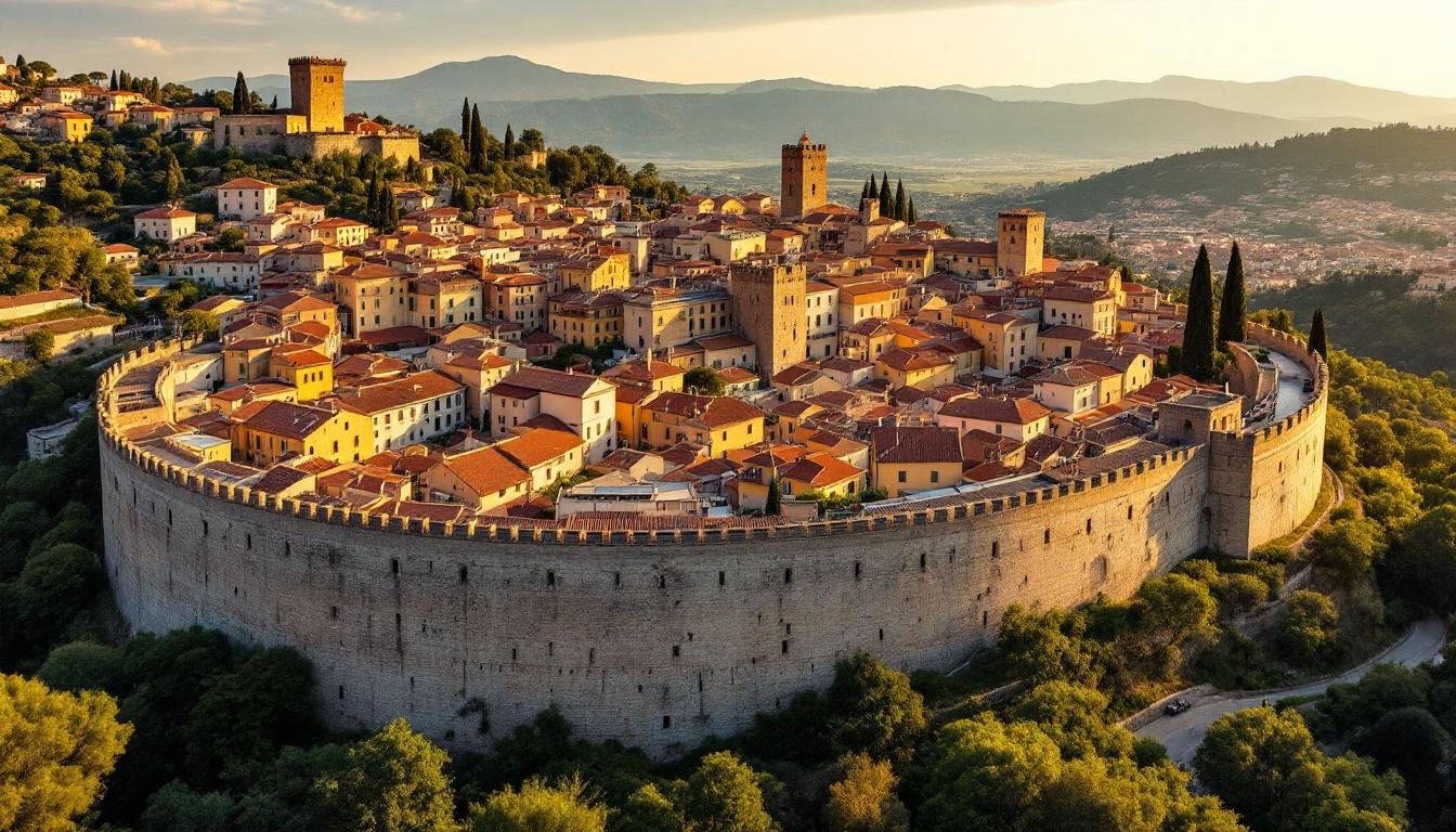 Cette ville de 19 856 habitants des Alpes-Maritimes garde ses remparts du XIIIe siècle
