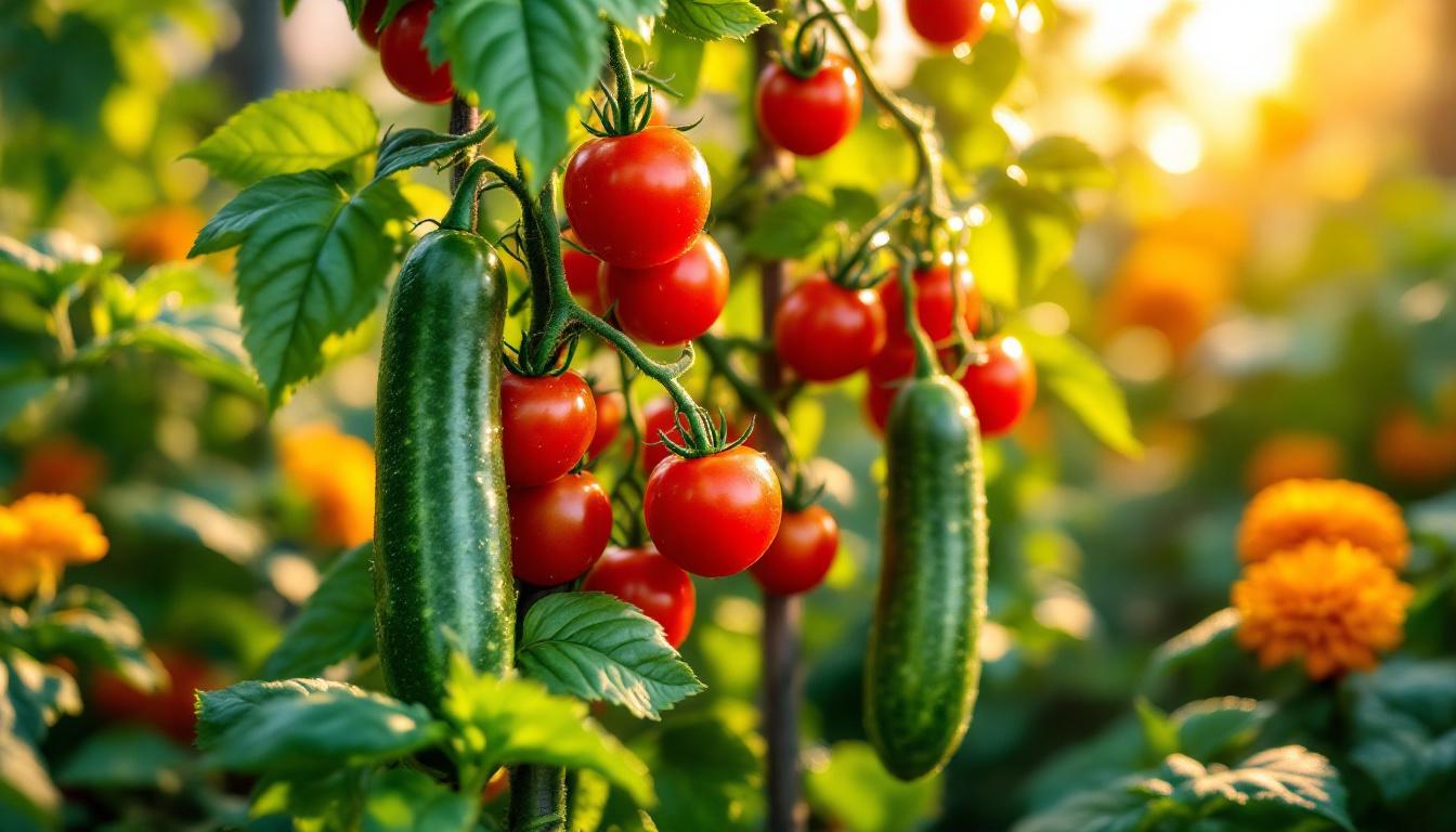 Tomates et concombres : l'astuce secrète pour doubler vos récoltes sur 2m² dès cet automne
