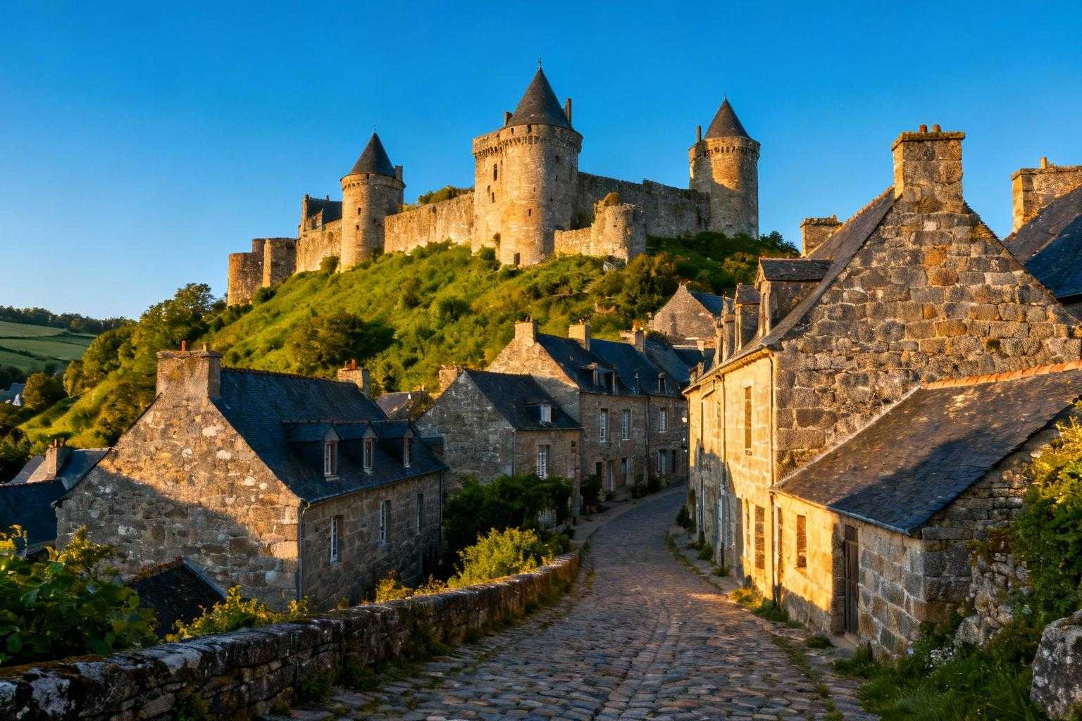 Ce village de 742 habitants tient sur seulement 0,48 km² en Côtes-d'Armor
