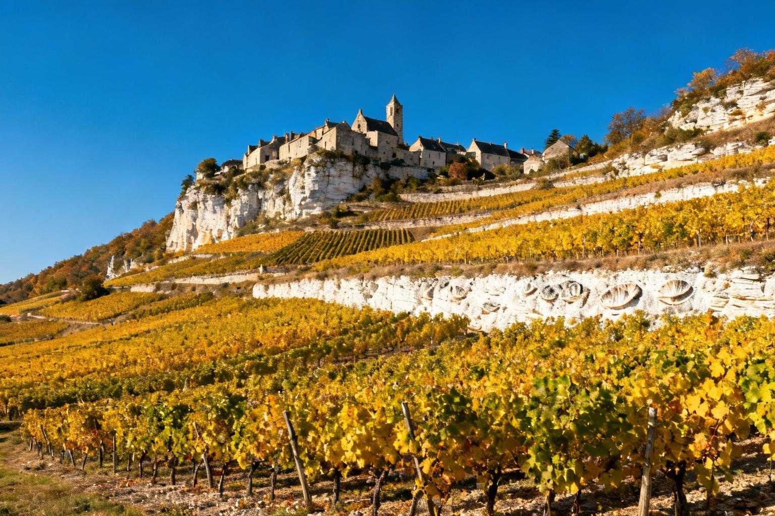 Ce vignoble du Cher pousse sur sols calcaires vieux de 150 millions d'années
