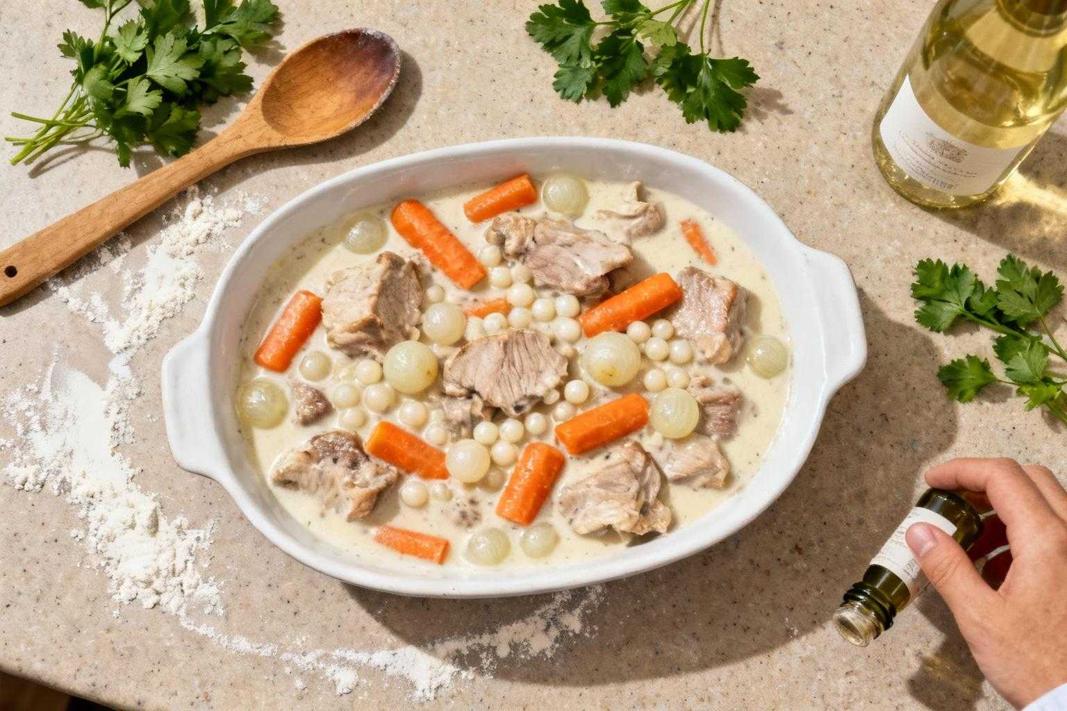 Cette astuce de grand chef sauve votre blanquette ratée en 5 minutes
