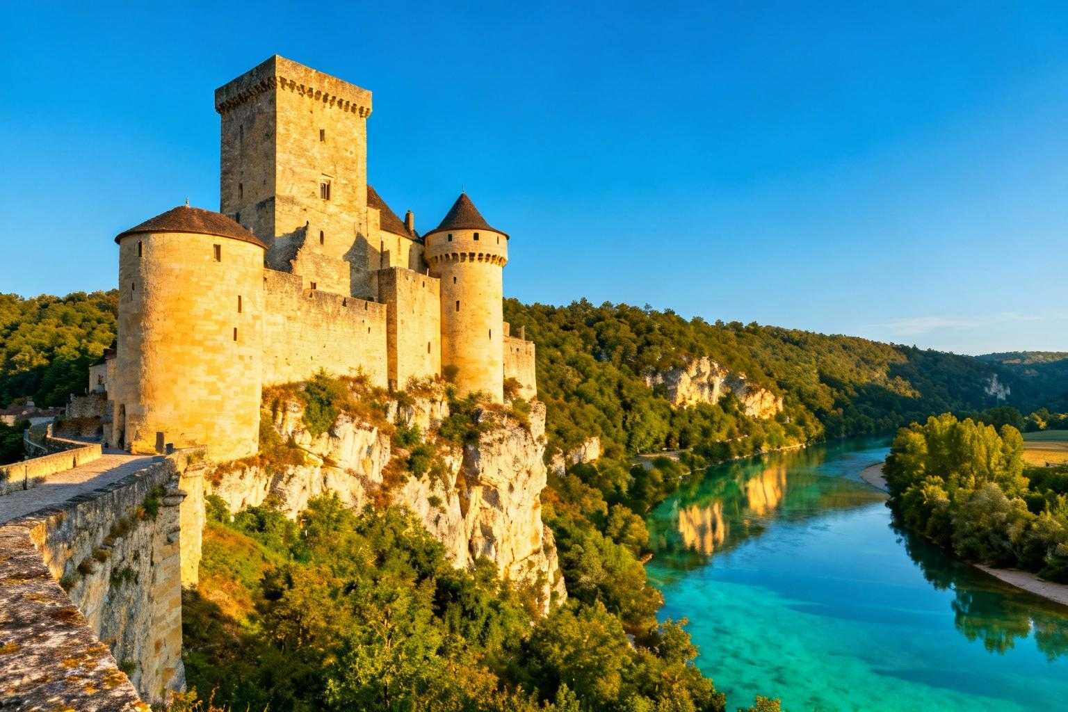 Castelnaud abrite 300 armes médiévales dans le seul château-musée de guerre
