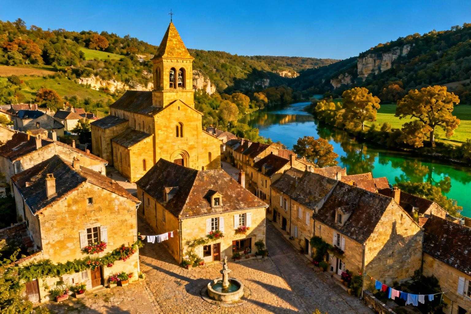 Voici Saint-Léon-sur-Vézère où 30 concerts résonnent chaque été dans une église du XIIe siècle

