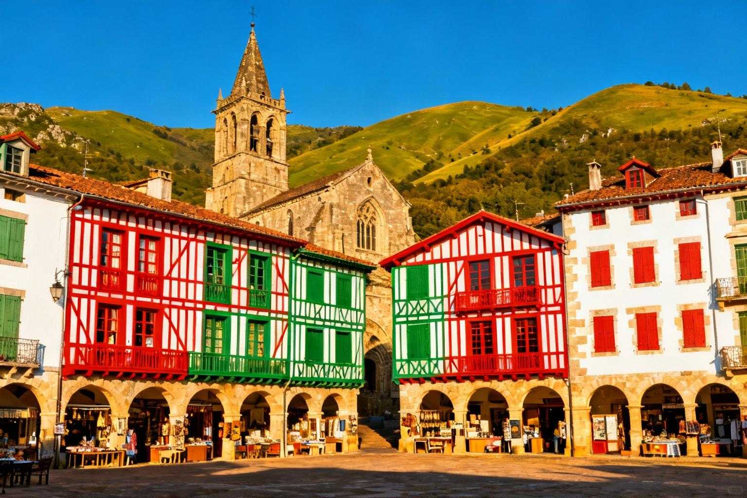 La seule bastide de France fondée en territoire basque depuis 1312