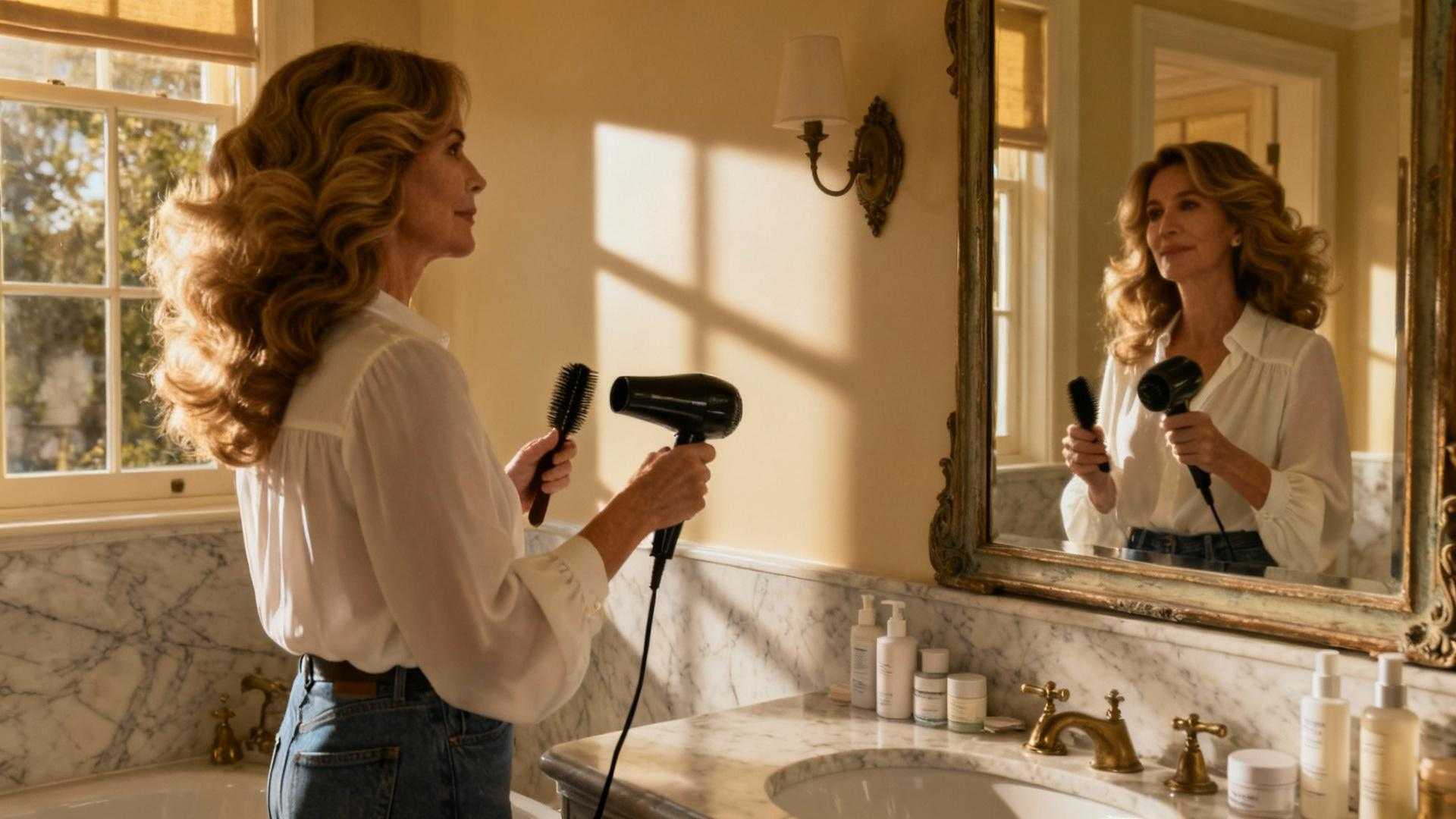 Ma coiffeuse était absente, j'ai découvert le brushing qui donne du volume 12h
