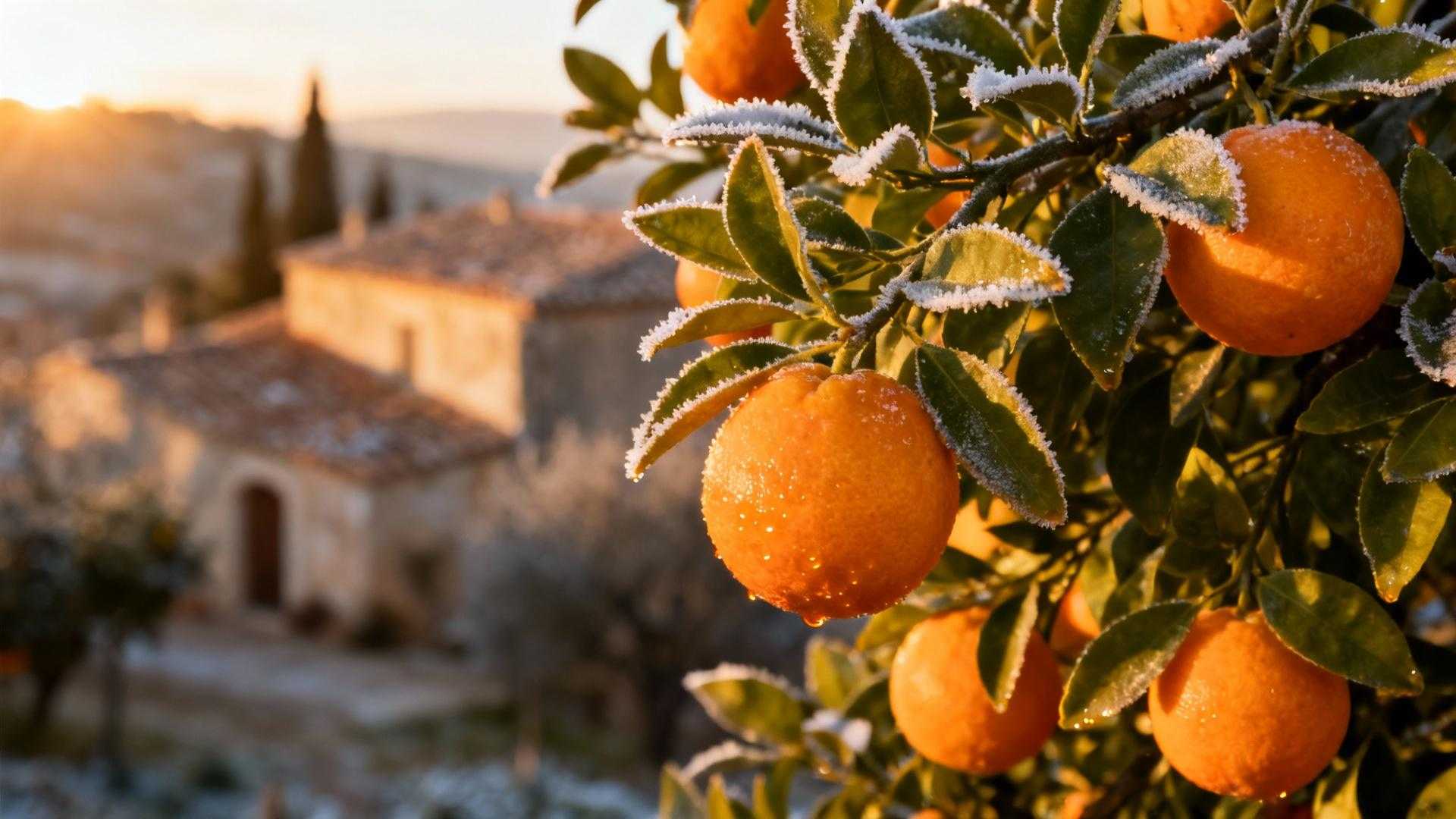 Ce village de l'Hérault cultive des oranges en plein hiver français
