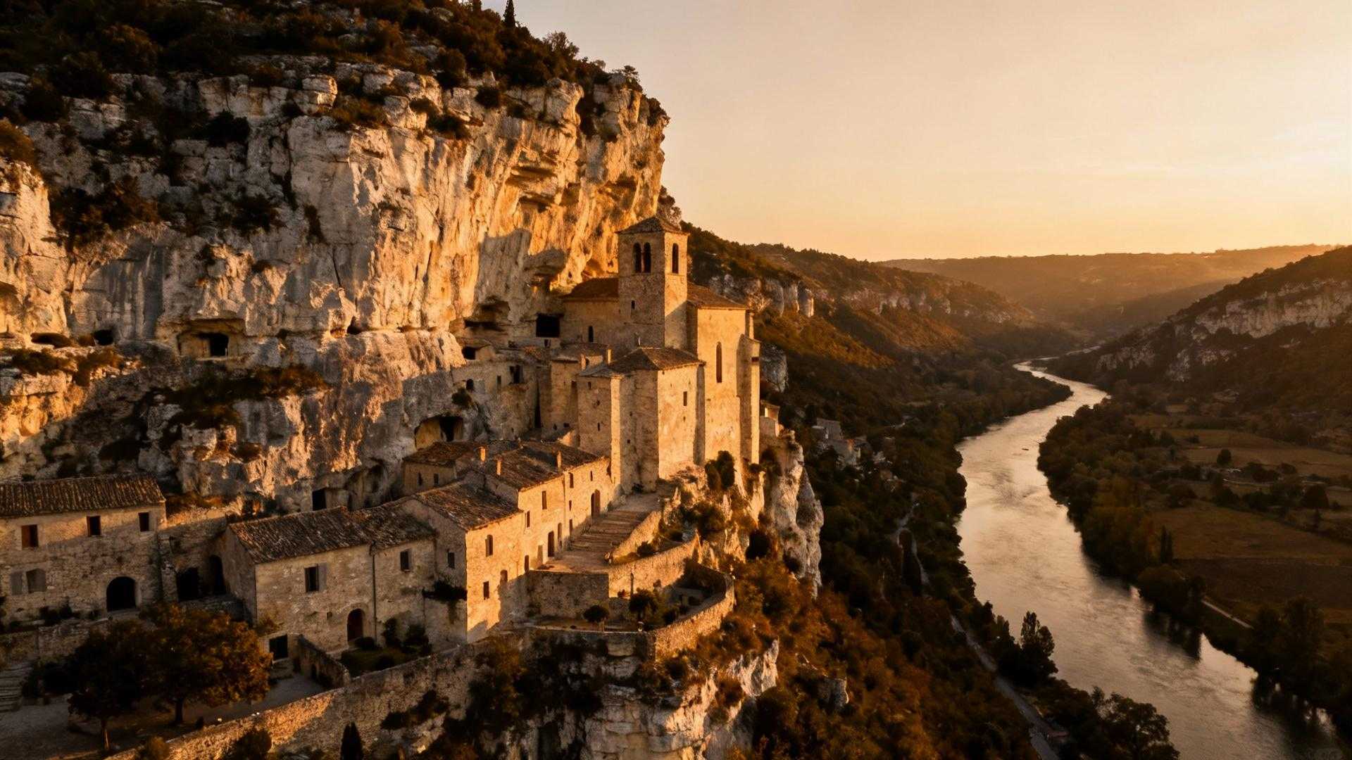 Ce village d'Ardèche de 383 habitants défie la gravité depuis 700 ans
